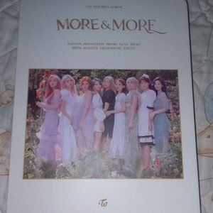 Twice More&More Mini Album with Jihyo CD Plate